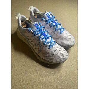 Nike Pegasus Trail 4 Grey Blue Running Shoes DJ6159-600 Womens 8‎